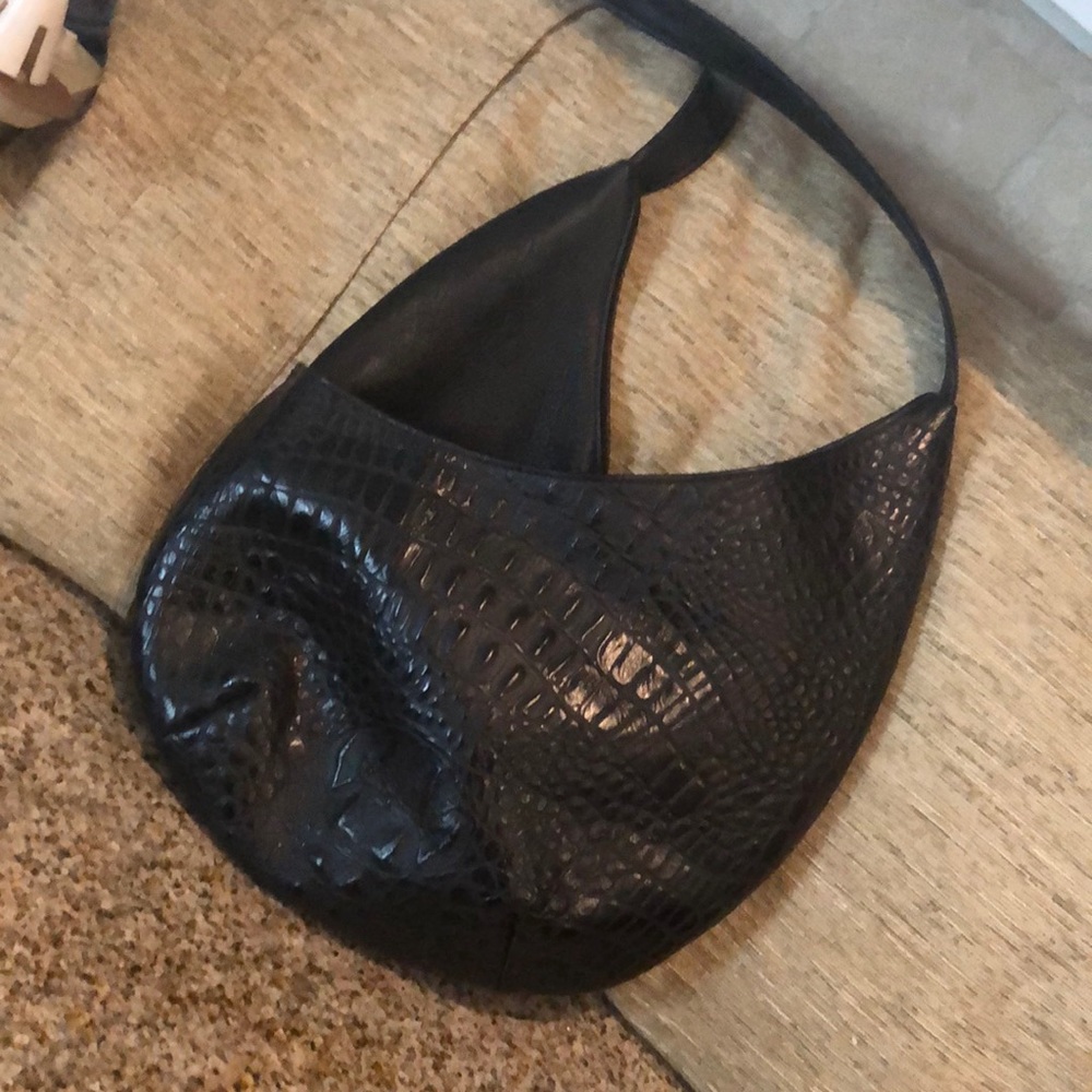 Beautiful handmade leather bag; one of a kind.